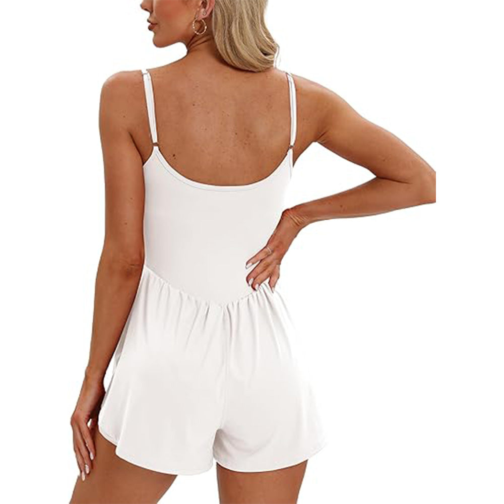 🌴Summer Breeze Essential! Double-Lined Short Romper✨ Adjustable Spaghetti Strap💃 No-Slip Sleeveless Jumpsuit | TikTok’s Hotlist 🌴Summer Breeze Essential! Double-Lined Short Romper✨ Adjustable Spaghetti Strap💃 No-Slip Sleeveless Jumpsuit | TikTok’s Hotlist